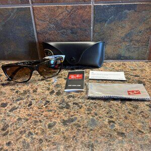 New Rayban RB4154 Sunglasses Light Havana 57mm authentic includes case
